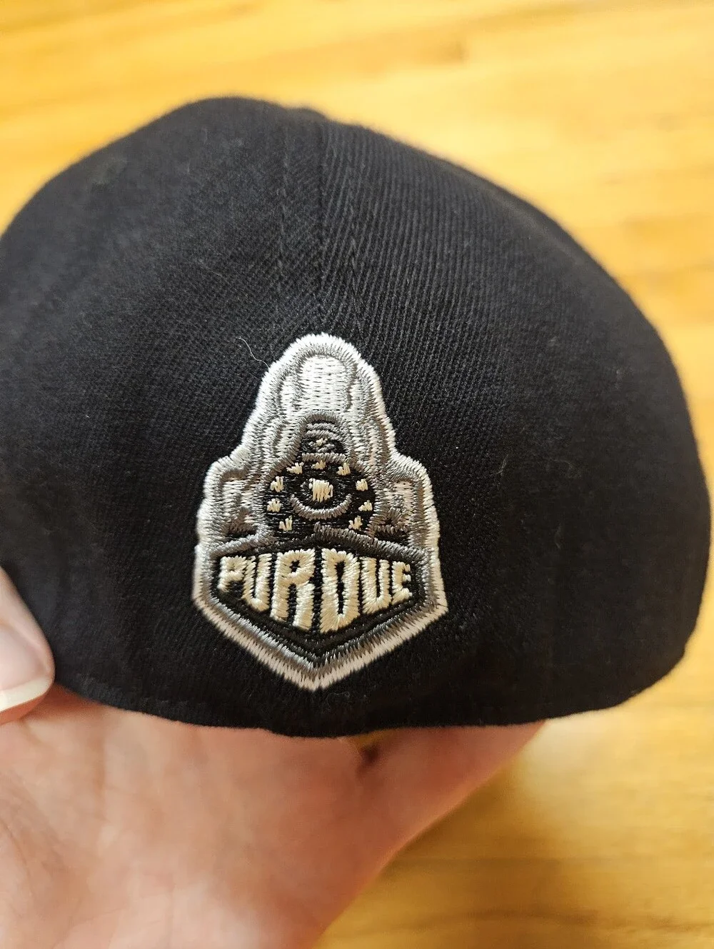 Purdue Top Of The World Black Baseball Hat Size L/XL